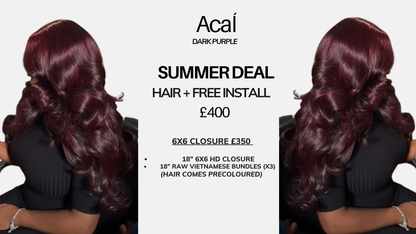 Summer Aurä: Hair + Free Install on us